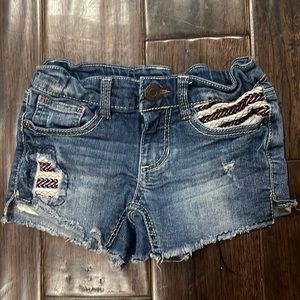 Mudd Jeans Girls Shorts Sz 7